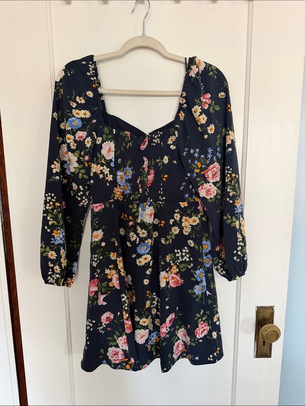Abercrombie & Fitch Navy Floral Mini Dress